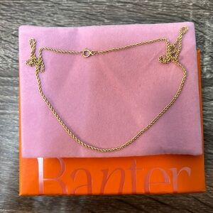 14K YG 16” Rope Chain